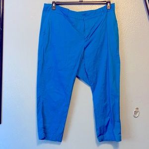 Kut from the Kloth blue cropped trousers. 20w